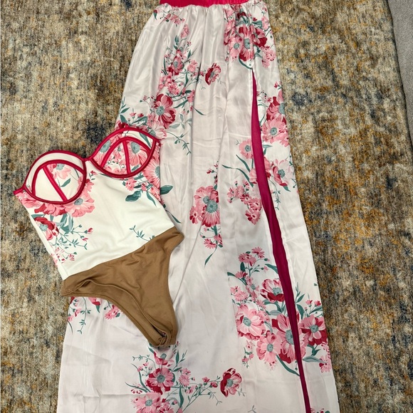 JLUXLABEL Floral Skirt set - Picture 3 of 3